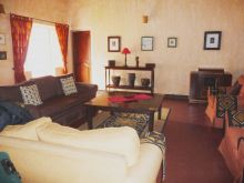 Lounge at Boma Lodge, Entebbe, Uganda (Mango Staff photo)