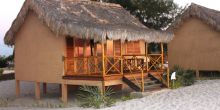 Bungalow exterior at Palissandre Cote Ouest, Morondava, Madagascar