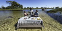 Dinner in the river