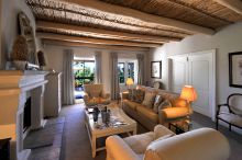 Lounge at La Petite Ferme, Franschhoek, South Africa