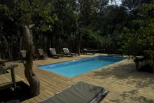 Pool at Xakanaxa Camp, Moremi Game Reserve, Botswana