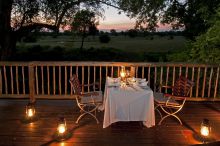 Private dinner- Sabi Sabi Selati Camp, Sabi Sands Game Reserve, South Africa