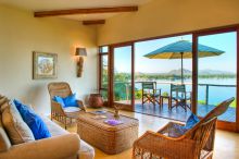 Lounge at Pumulani, Lake Malawi, Malawi