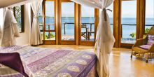 Bedroom at Pumulani, Lake Malawi, Malawi