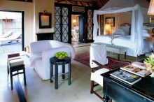 Bedroom at Royal Malewane, Kruger National Park, South Africa