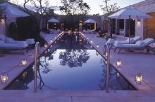 The spa pool at Royal Malewane, Kruger National Park, South Africa