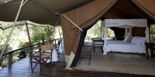 Tent area at Serian Camp, Masai Mara National Reserve, Kenya