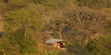 The setting at Serengeti Safari Camp - Central, Serengeti National Park, Tanzania