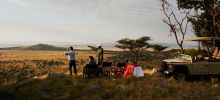 A moment of serenity during a sundowner at Singita Sasakwa Lodge, Grumeti Reserves, Tanzania