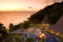 Tec Tec Restaurant and Bar at Maia Luxury Resort and Spa, Mahe, Seychelles