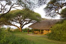 Tent exterior- Tortilis Camp, Amboseli National Reserve, Kenya