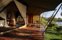 Tent at Ngare Serian Camp, Masai Mara National Reserve, Kenya