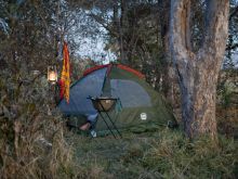 Tent at Selinda Canoe Trail, Linyati Wetlands, Botswana (Wilderness Safaris)