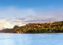 The private peninsula at Maia Luxury Resort and Spa, Mahe, Seychelles