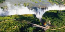 Victoria Falls from above