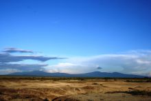 The scenery at Ubuntu Camp, Serengeti National Park, Tanzania