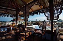 Veranda with a view at Emerson Spice, Stone Town, Zanzibar, Tanzania