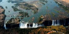 Victoria Falls from above