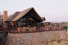 View of the main lodge at Mateya Safari Lodge, Madikwe Game Reserve, South Africa