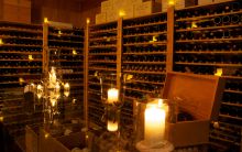 Wine cellar at Maia Luxury Resort and Spa, Mahe, Seychelles