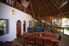 Lounge at Waterlovers, Diani Beach, Kenya